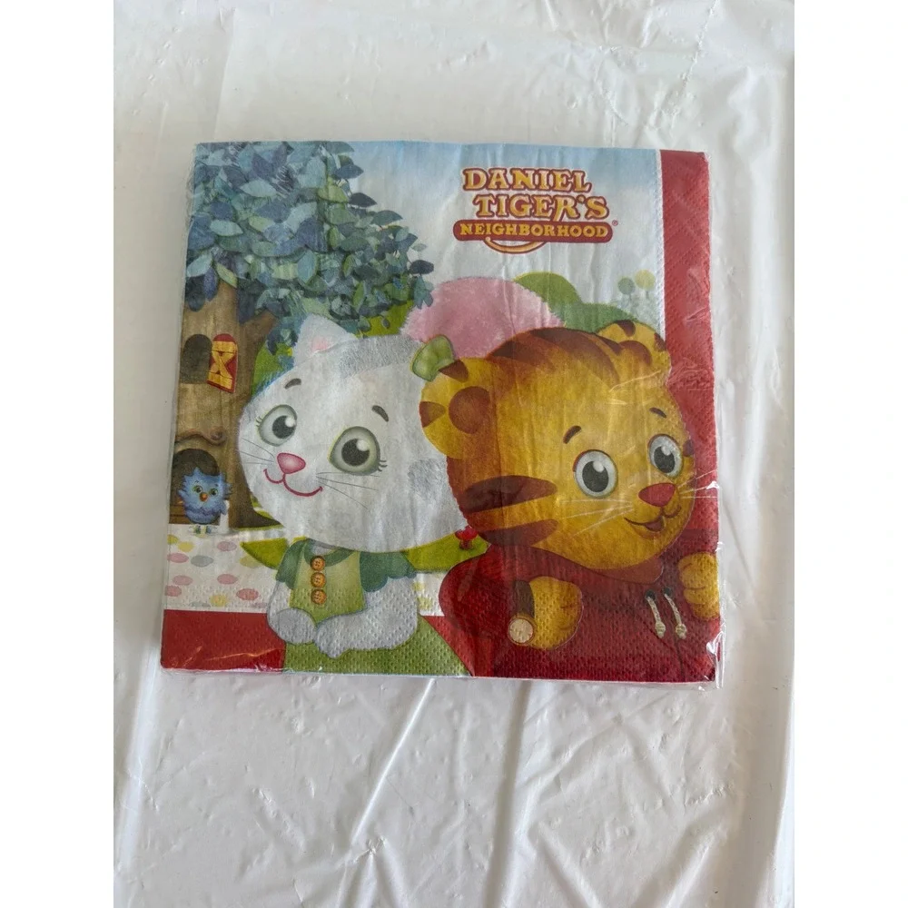 Daniel Tiger's Neighborhood Birthday Party Napkins 20ct 2-Ply new 2015 origional